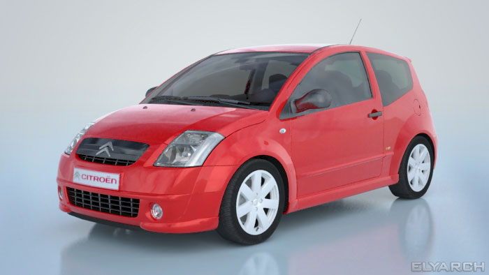 3D render of Citren C3