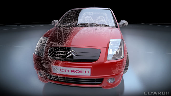 3D render of Citren C3