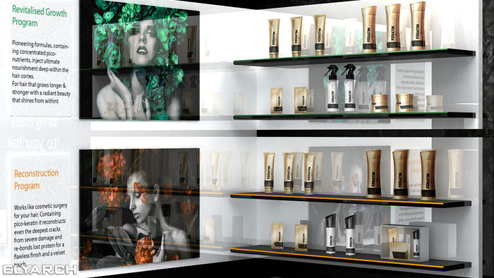 Loreal Kerastase display