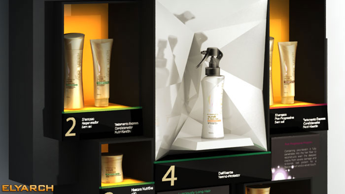 Loreal Keratinology Urban Legends display