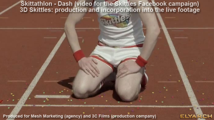 Skittles Dash/ Facebook campaign