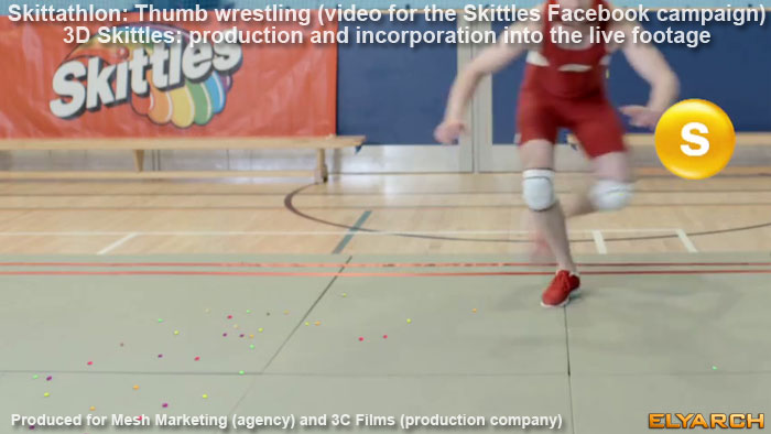 Skittles Thumb Wrestling/ Facebook campaign